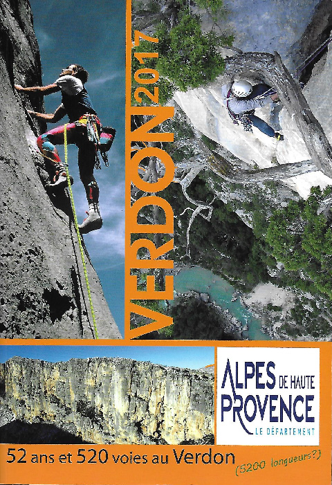 52 ans & 520 voies d'escalade au Verdon