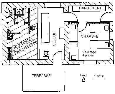 Plan du gîte