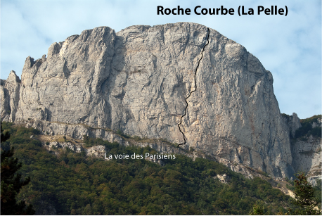La voie des Parisiens (Â© D. Duhaut)